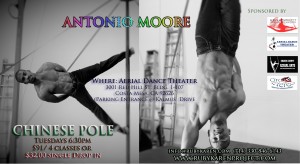 Presenting Antonio Moore teaching Chinese Pole